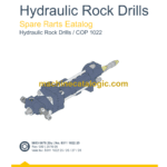 Epiroc COP 1022 Hydraulic Rock Drills Parts Catalog
