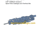Atlas Copco COP 1838MUX Version E Hydraulic Rock Drill Parts Catalog