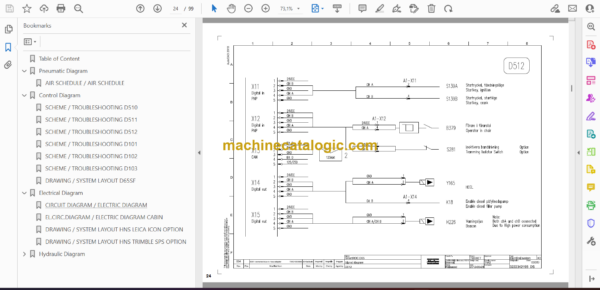 Atlas Copco SmartROC D65-10SF Tier 4 Final Diagrams and Drawings Manual - Image 2
