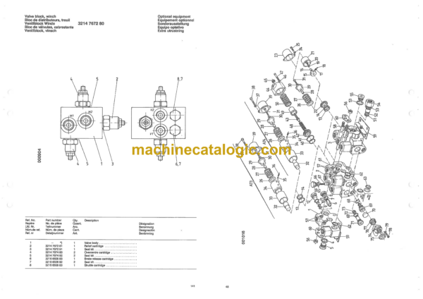 Atlas Copco ROC 742HC-00, ROC 742HC-01, ROC 742HC-02 Drilling Rig Parts Catalog - Image 4