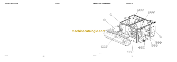 Atlas Copco D7C-11 Rock Drill Parts Catalog - Image 4