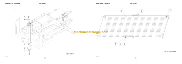 Atlas Copco ROC F7 CR Drilling Rig Parts Catalog - Image 4
