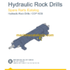 Epiroc COP 4038 Hydraulic Rock Drills Parts Catalog