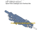 Atlas Copco COP 1838HUX Version E Hydraulic Rock Drill Parts Catalog