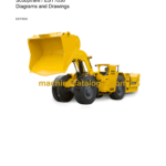 Atlas Copco Scooptram EST1030 Diagrams and Drawings Manual