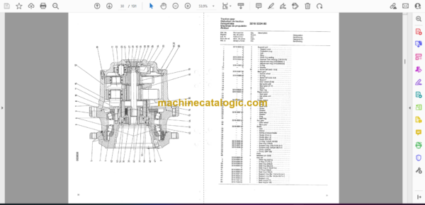 Atlas Copco ROC 742HC-10, ROC 742HC-11, ROC 742HC-12 Drilling Rig Parts Catalog - Image 2