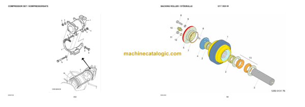 Atlas Copco D7-11 Rock Drill Parts Catalog - Image 3