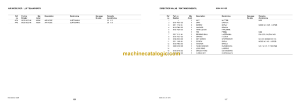 Atlas Copco AirROC D55 Drill Rig Parts Catalog - Image 3