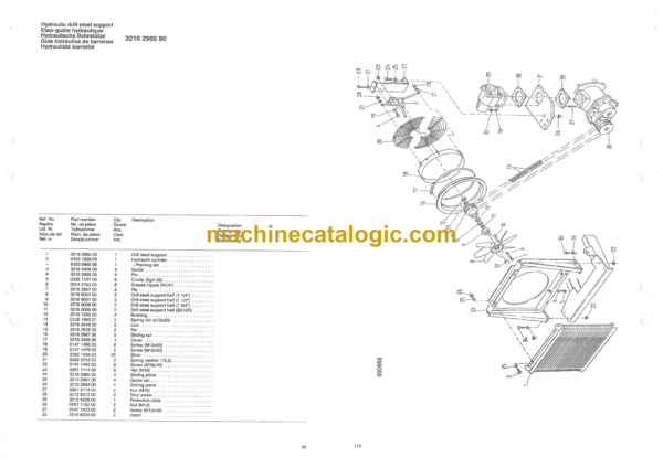 Atlas Copco ROC 742HC-10, ROC 742HC-11, ROC 742HC-12 Drilling Rig Parts Catalog - Image 4
