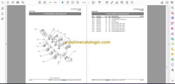 Atlas Copco CM760D Crawler Drills Parts Catalog - Image 2