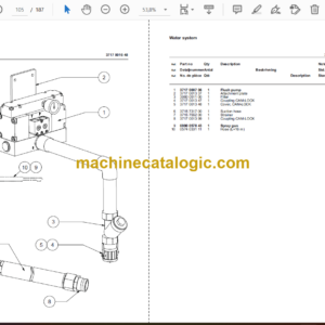 Atlas Copco Explorac 220 RC Drilling Rig Parts Catalog