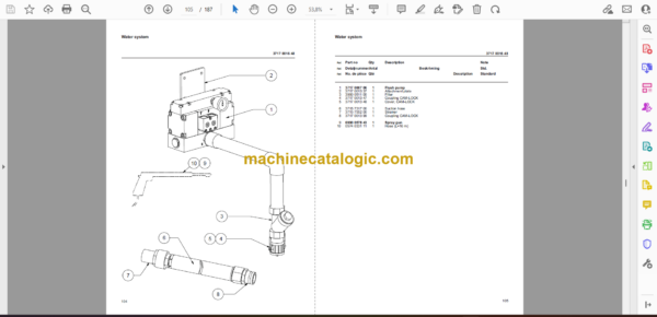 Atlas Copco Explorac 220 RC Drilling Rig Parts Catalog - Image 2