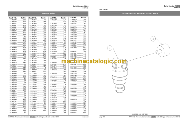 Atlas Copco CM760D Crawler Drills Parts Catalog - Image 3