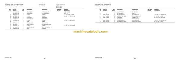 Atlas Copco M2D Rocket Boomer Parts Catalog - Image 3