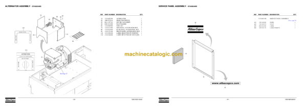 Atlas Copco QAS 45 Kd Parts Catalog - Image 2