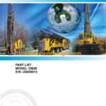 Atlas Copco DM30 Rotary Blast Hole Rigs Parts Catalog