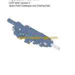 Atlas Copco COP 2540 Version E Hydraulic Rock Drill Parts Catalog