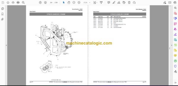 Atlas Copco CM780D Crawler Drills Parts Catalog - Image 2