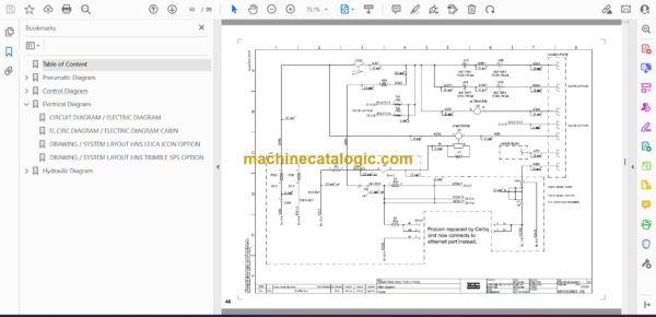 Atlas Copco SmartROC T35-11 Tier 4 Final Diagrams and Drawings Manual - Image 2