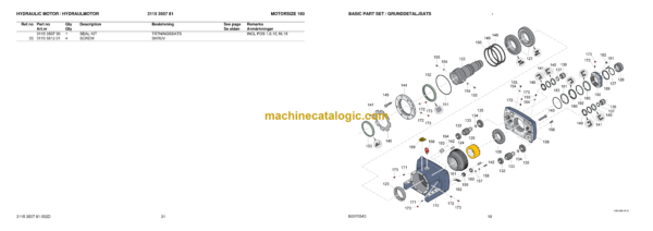 Atlas Copco DHR 6H, DHR 6SH Rotation Units Parts Catalog - Image 3