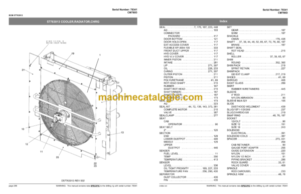 Atlas Copco CM780D Crawler Drills Parts Catalog - Image 4