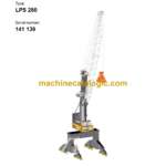 Liebherr LPS 280 Portal Slewing Crane Spare Parts Catalog (141139)