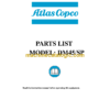 Atlas Copco DM45SP Rotary Blast Hole Rigs Parts Catalog