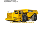 Atlas Copco MT5020 Minetruck Parts Catalog