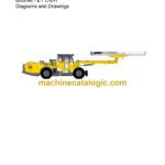 Atlas Copco Boomer E1 C-DH Diagrams and Drawings Manual