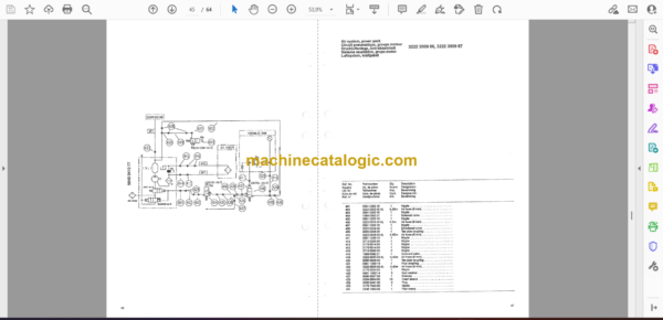 Atlas Copco ROC 242HC-B Hydraulic Crawler Drill Parts Catalog - Image 3