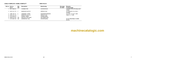 Atlas Copco MT5020 Minetruck Parts Catalog - Image 4