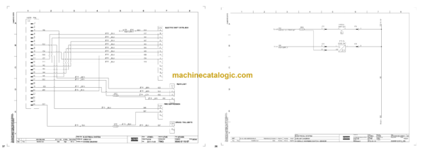 Atlas Copco Minetruck MT431B Diagrams and Drawings Manual - Image 4
