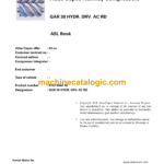 Atlas Copco GAR 30 HYDR. DRV. AC RD Parts Catalog