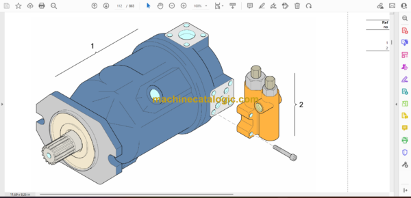Atlas Copco ROC L6 Drilling Rig Parts Catalog - Image 2