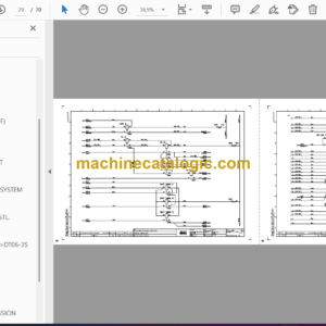 Atlas Copco Scooptram ST2G Diagrams and Drawings Manual