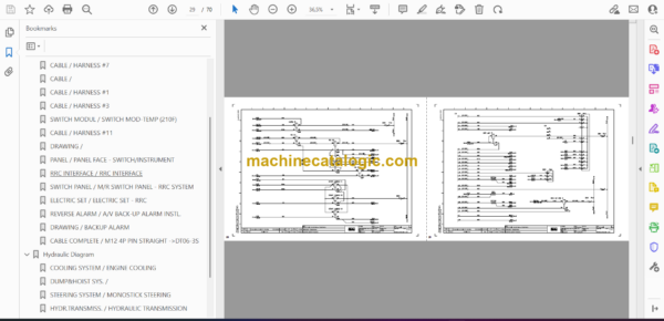 Atlas Copco Scooptram ST2G Diagrams and Drawings Manual - Image 2