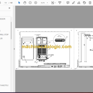 Atlas Copco Boomer XE3 C30 Diagrams and Drawings Manual