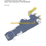 Atlas Copco BBC 120F Pneumatic Rock Drills Parts Catalog