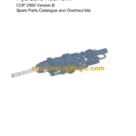 Atlas Copco COP 2560 Version B Hydraulic Rock Drill Parts Catalog
