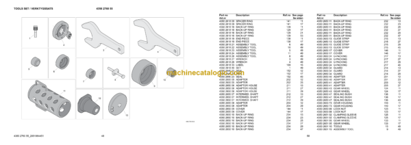 Atlas Copco DHR 6H Version B Rotation Units Parts Catalog - Image 4