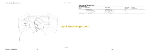 Atlas Copco Meyco ME5 Parts Catalog - Image 4