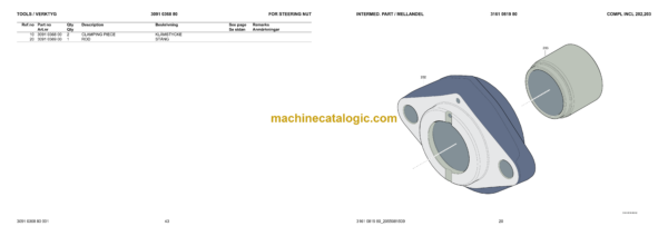 Atlas Copco BBC 120F Pneumatic Rock Drills Parts Catalog - Image 4