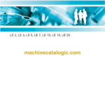Atlas Copco LE2, LE3, LE5, LE7, LE10, LE15, LE20 Compressors Parts Catalog