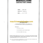 Atlas Copco ECM580 Drilling Rig Parts Catalog