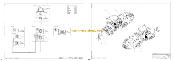 Atlas Copco Simba M4C ITH Diagrams and Drawings Manual - Image 3