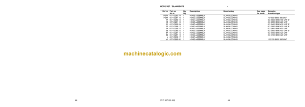 Atlas Copco Explorac 100 Drilling Rig Parts Catalog - Image 4