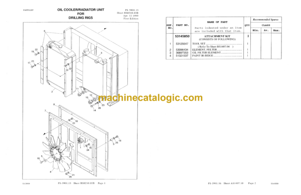 Atlas Copco ECM580 Drilling Rig Parts Catalog - Image 4