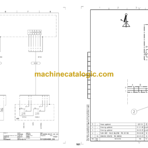 Atlas Copco Simba M4C ITH Diagrams and Drawings Manual