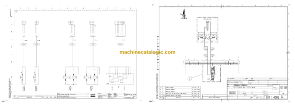 Atlas Copco Simba M4C ITH Diagrams and Drawings Manual - Image 2
