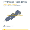 Epiroc COP 4050MEX Hydraulic Rock Drills Parts Catalog
